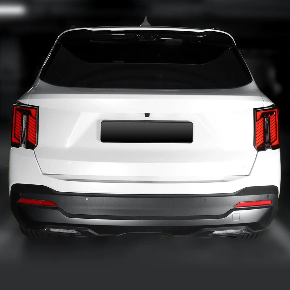 

For Kia Sorento MQ4 2021-2023/ MQ4 PE 2024 -2026 2PCS Carbon Fiber Tailgate Light Cover Trim Exterior Accessories