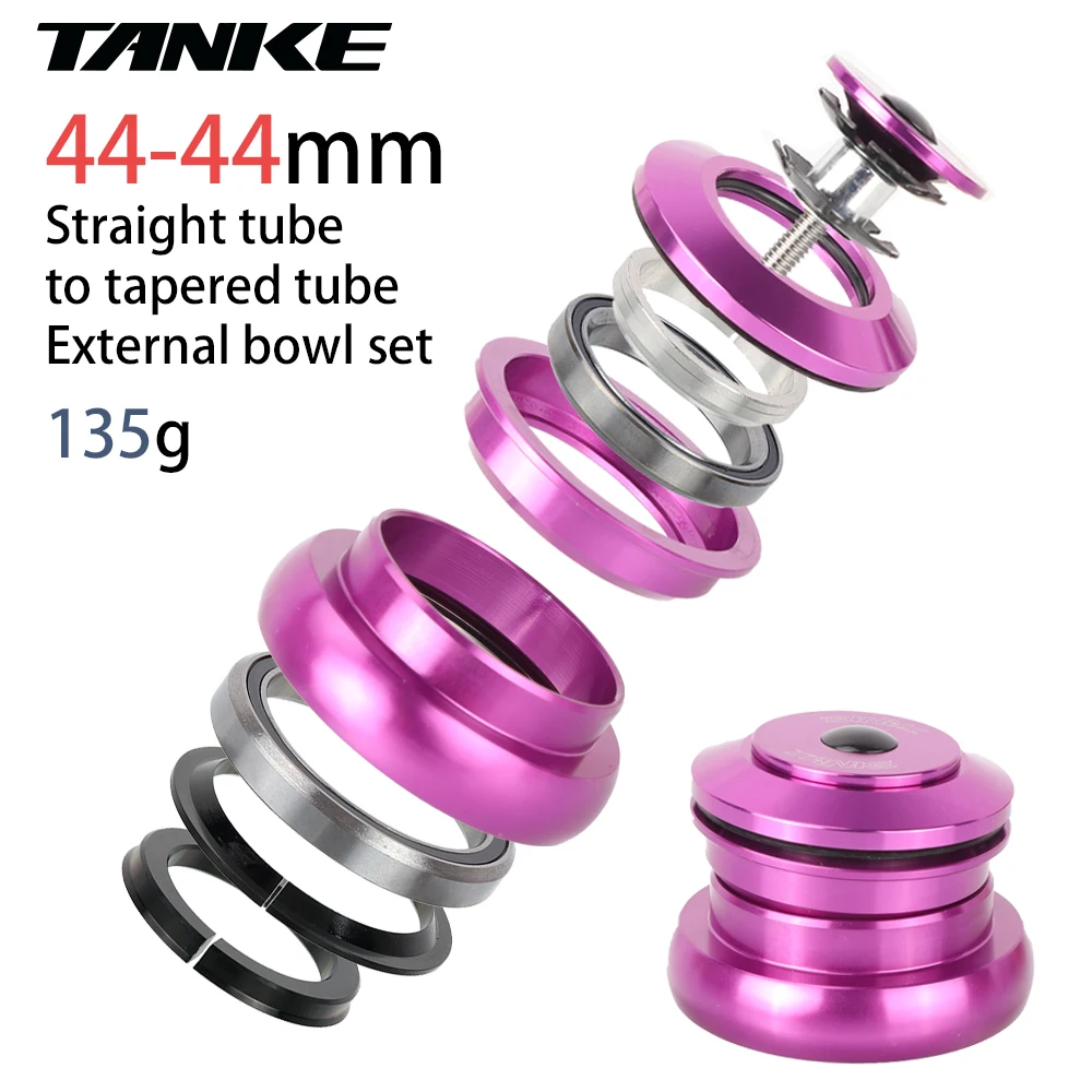 TANKE-MTB Mountain Bike Bowl Group, Aluminum Alloy Headset,Tapered Straight Fork Bearing,44-52mm,55mm,56mm,11/8 ",11/2",28.6mm image 3