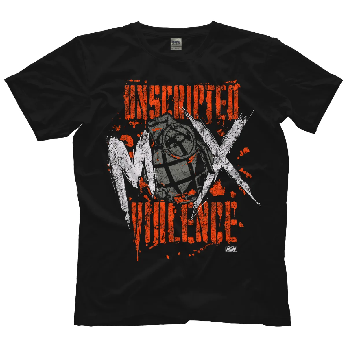 Jon Moxley - Unscripted Violence AEW Official T-Shirt