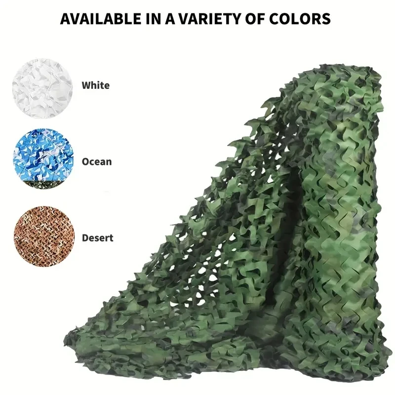 

Outdoor Hunting Jungle Camouflage Net Hunting Tent Forest Hunting Camouflage Net Jungle Desert White Camouflage Net