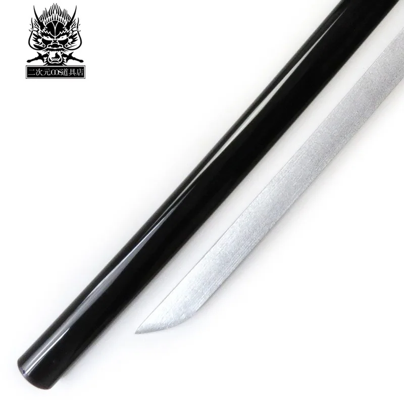55cm Cos Animation Stage Performance Props Wushu Practice Wooden Knife Wooden