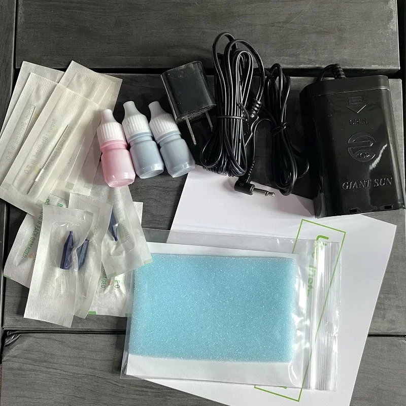 جودة عالية الأصلي تايوان فاغنر الولايات المتحدة الأمريكية العملاق الشمس آلة ماكياج دائم الحاجب كحل الشفاه ماكينة رسم الوشم التجميلي مجموعة الوشم