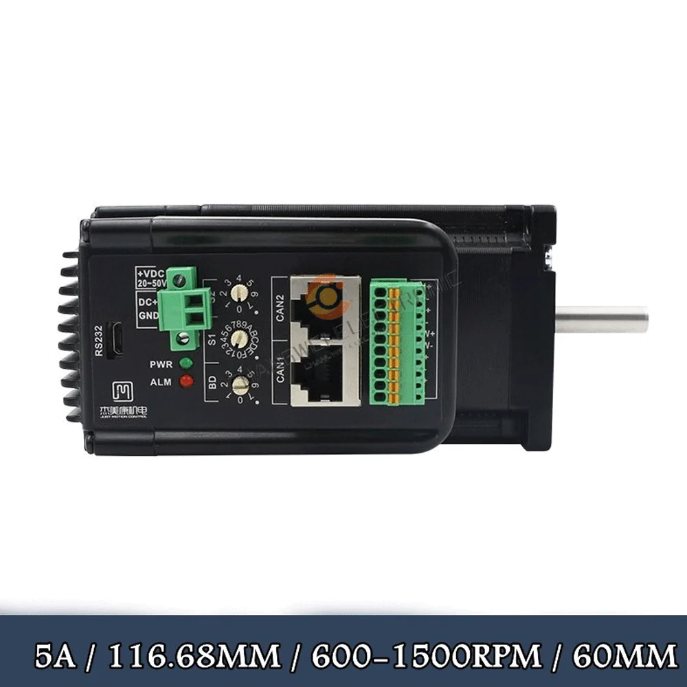 IHSS60-36-30-31-RC CNC JMC 3NM 36VDC 5.0A  Bus Communication Integrated Stepper Servo Motor&Drive for 3D Print CNC Machine