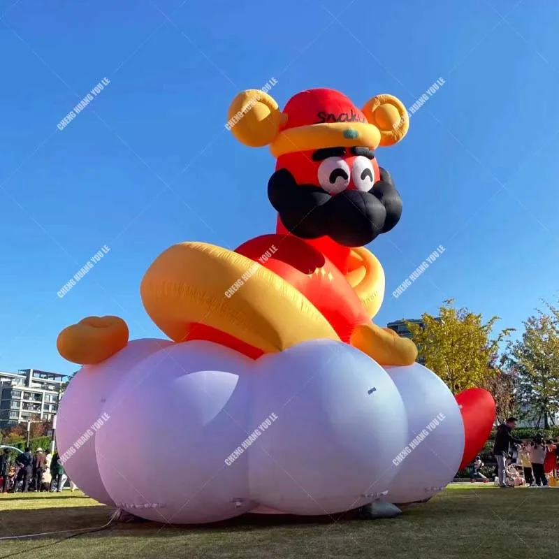 Serpente gonfiabile del dio della ricchezza, serpente gonfiabile in tessuto Oxford con attrezzatura gonfiabile, puntello decorativo per eventi di Capodanno
