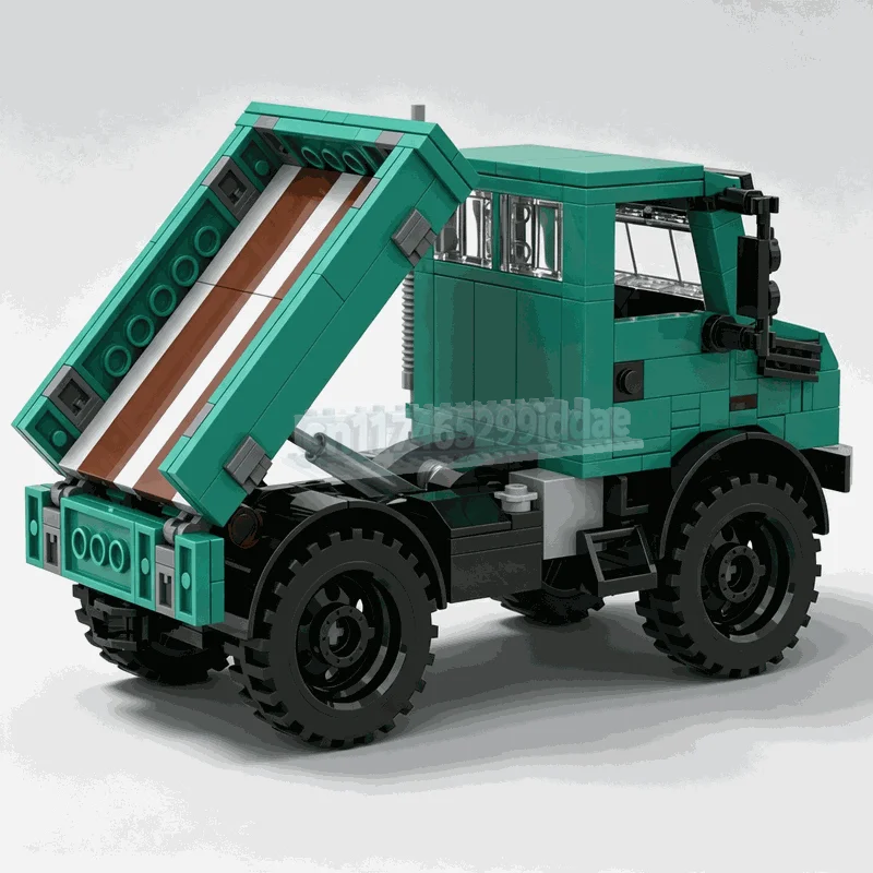 NEW 503PCS Custom Off Road Farm Utility Truck Building Blocks Vehicle Model DIY Assembly Toy Creative Display Collection Gifts