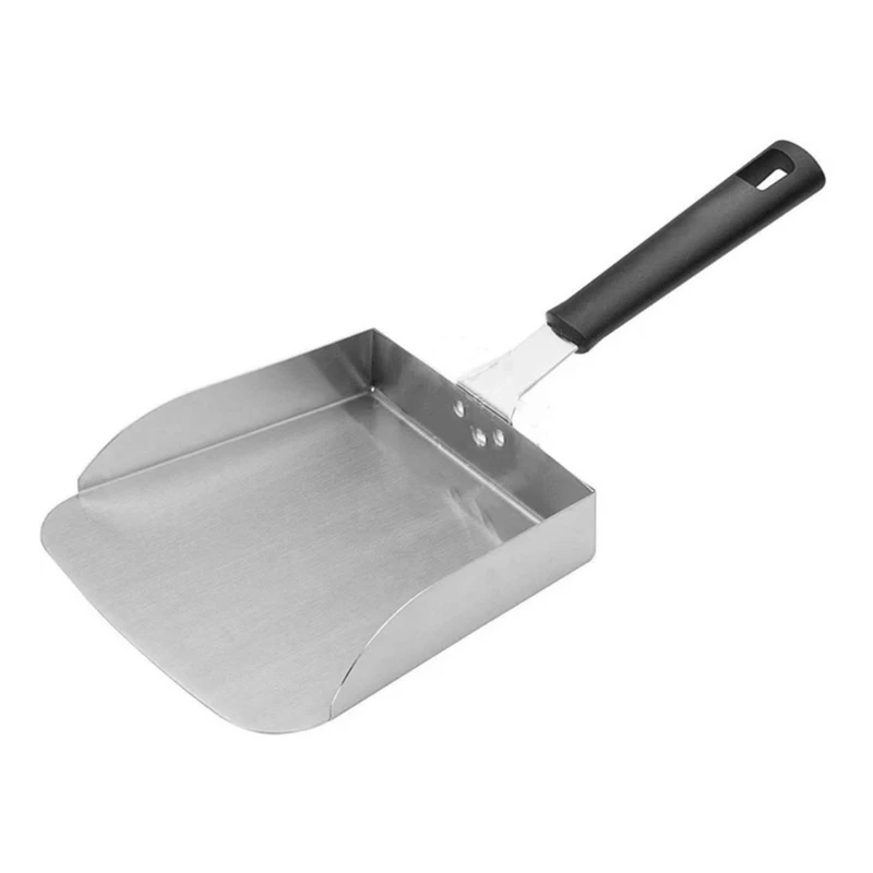 

Large Smash Burgers Spatulas Stainless Steel Griddled Scraper Tool Movered Shovel Grills BBQ Fried Movered Grills Tool