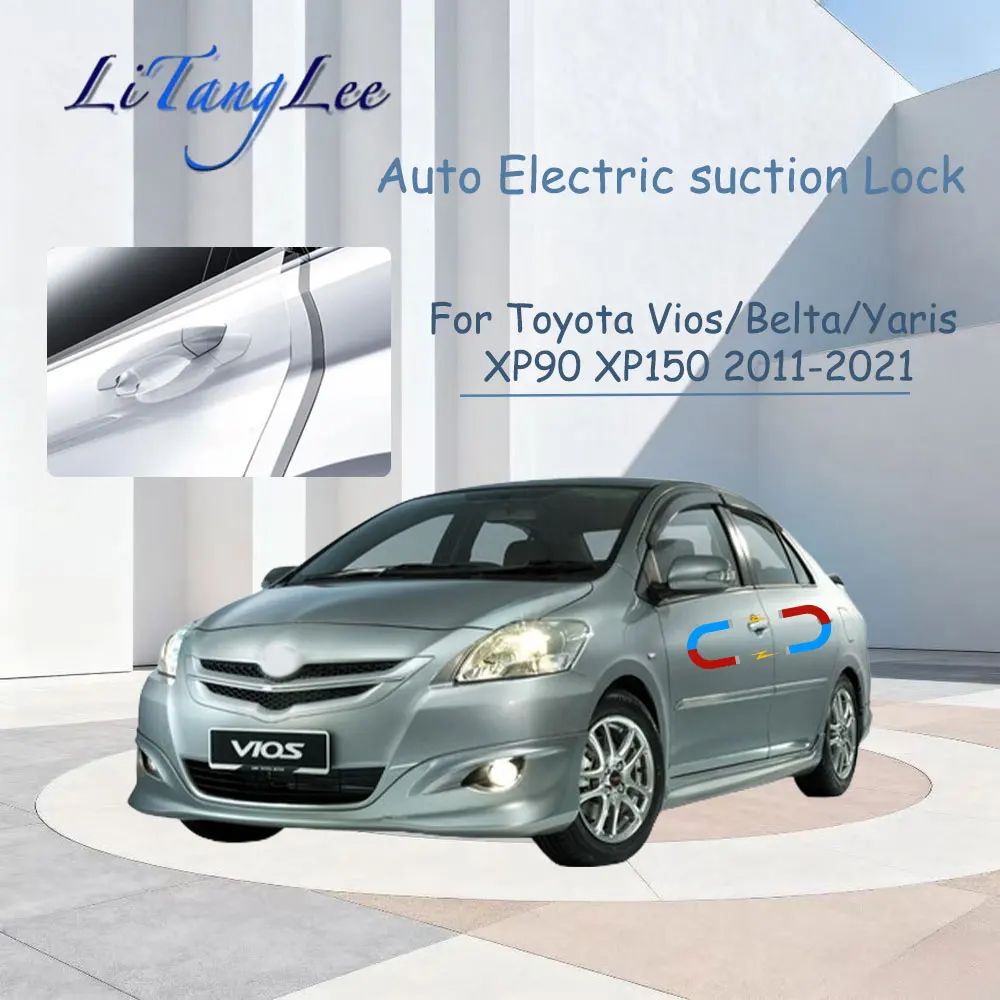 

Для Toyota Vios/Belta/Yaris XP90 XP150 2011-2021 автомобильная электрическая дверь с мягким закрыванием, тихая, удобная, модификация автомобиля