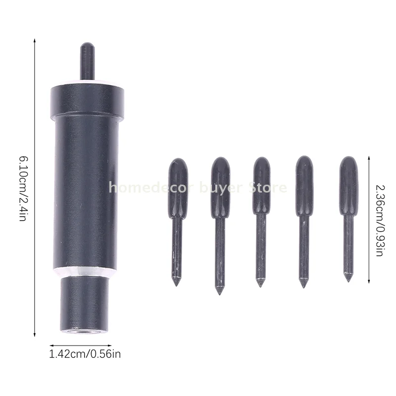 เปลี่ยนใบมีดตัดลึก + ที่อยู่อาศัย Deep-Point ใบมีดตัดลึกสําหรับ Cricut Maker สํารวจ, air และ Air 2 ตัด Plotter Drop Shipping