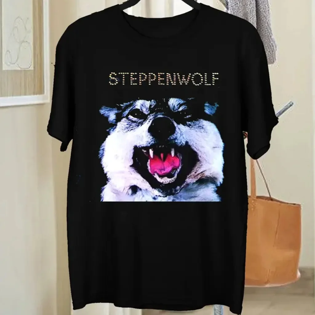 Steppenwolf band black T-shirt HOT NEW Unisex All sizes TA4737