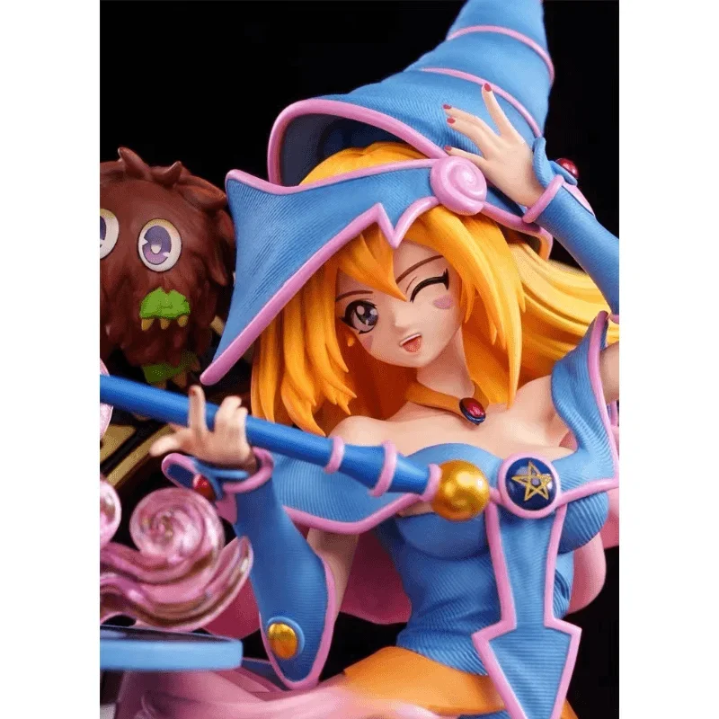 Yu Gi Oh Figure Dark Magician Girl Anime Figurine Sexy Girl Figurine Gk Model Doll Game Statue Room Decoration Birthday Toy Gift