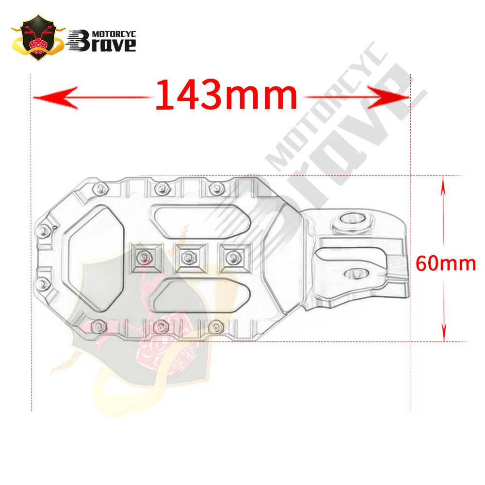 For TC85 TC125 TC250 TC 85 125 250 Motorcycle Aluminum Foot Lever Foot Pegs Rest Footrests Pedals Accessories