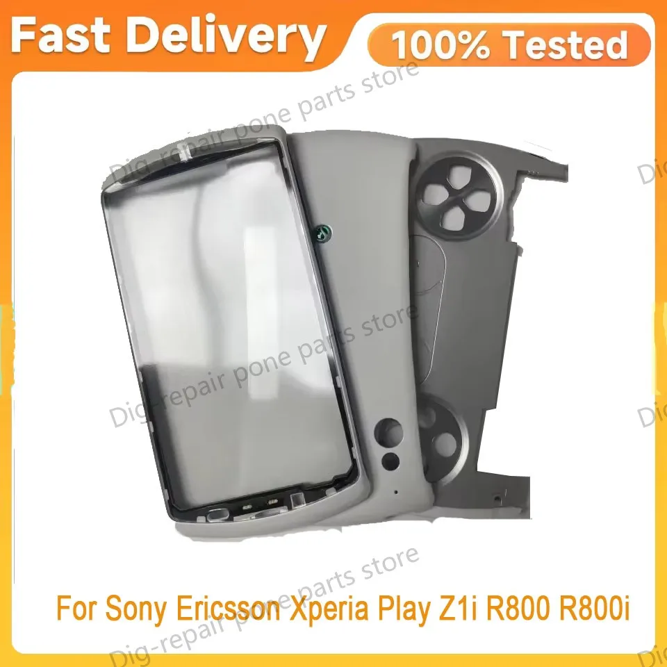 For Sony Ericsson Xperia Play Z1i R800 R800i Housing Back Battery Cover Front Frame