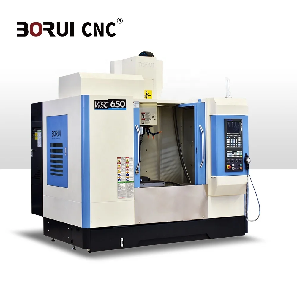 BORUI Vmc550 VMC650 Vmc850 Metal Cnc Spindle Tapers Vertical Hining Center Fresadora CNC Hine Milg China