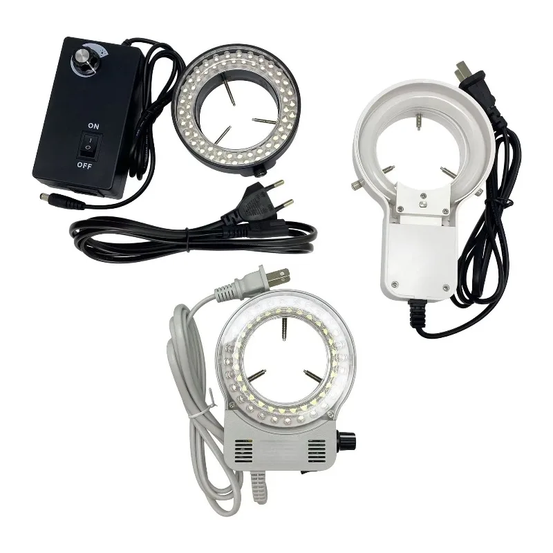 Adjustable High Bright LED Microscope Ring Light Jewelry Inlay Tool Camera Photography Fill Light