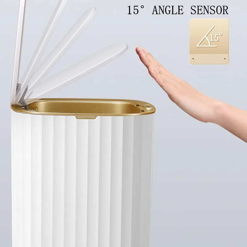 9L 12L 15L Smart Sensor Garbage Bin Kitchen Bathroom Toilet Trash Can Best Automatic Induction Waterproof Bin with Lid