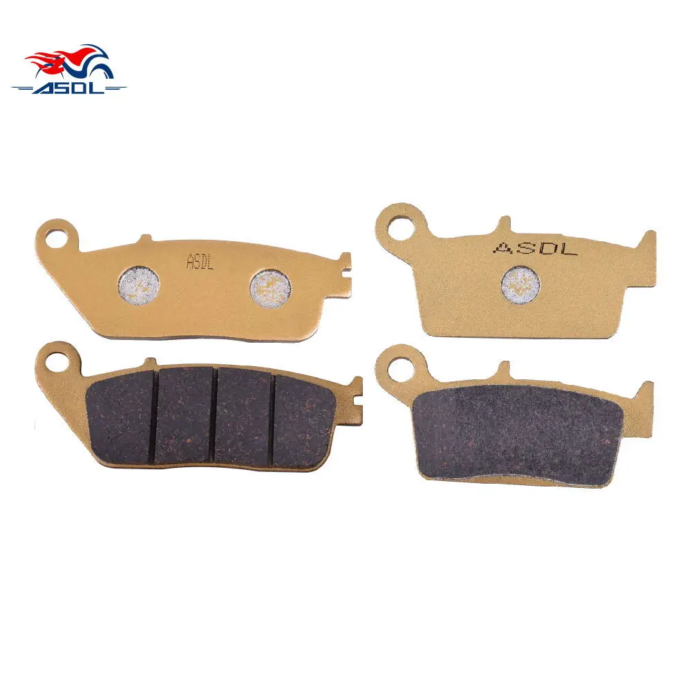 

Motorcycle Accessories Front & Rear Brake Pads Disc Tablets For HONDA XR400 XR400M XR 400 M Supermotard 400 ND08 NC38E 2006-2008