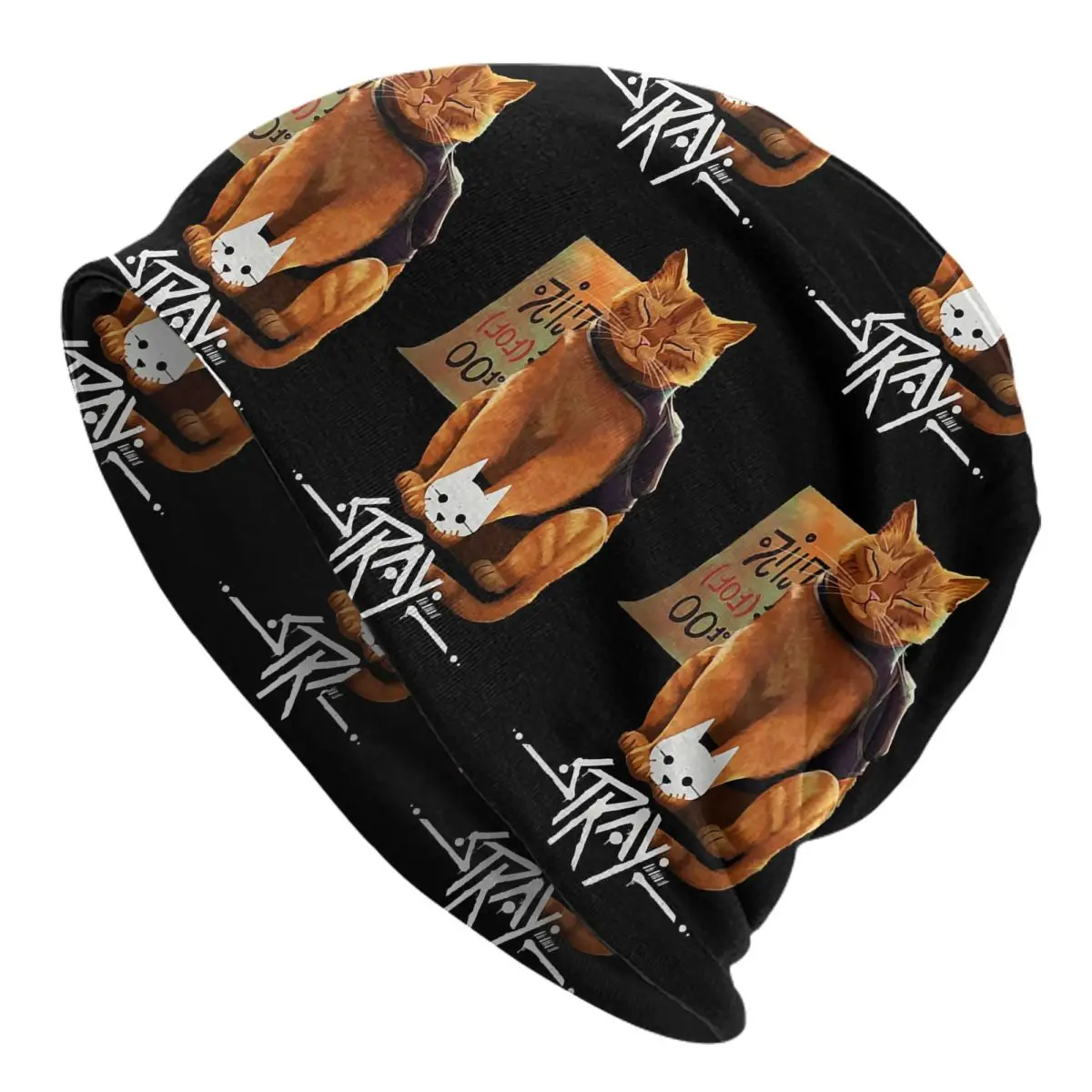 Stray Cat Game 0 Men Women Adult Beanies Caps Knitted Bonnet Hat Warm Hip Hop Autumn Winter Outdoor Skullies Hats
