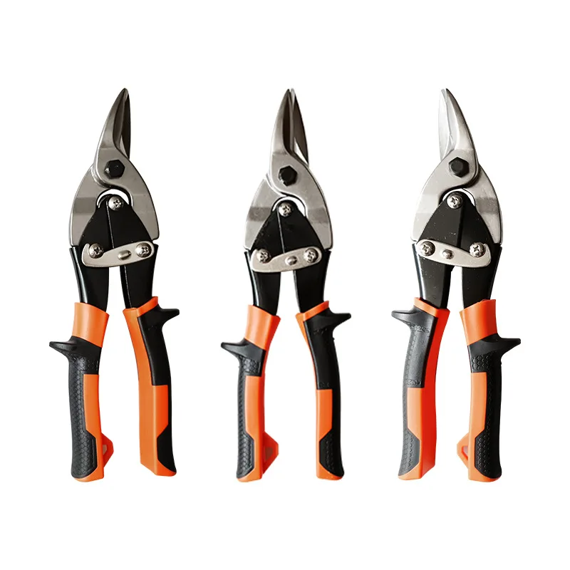 

Aviation Scissor Tin Snips Metal Sheet Cutting Snip Cutter Multi-directional Scissors Industrial Professional Hand Tool