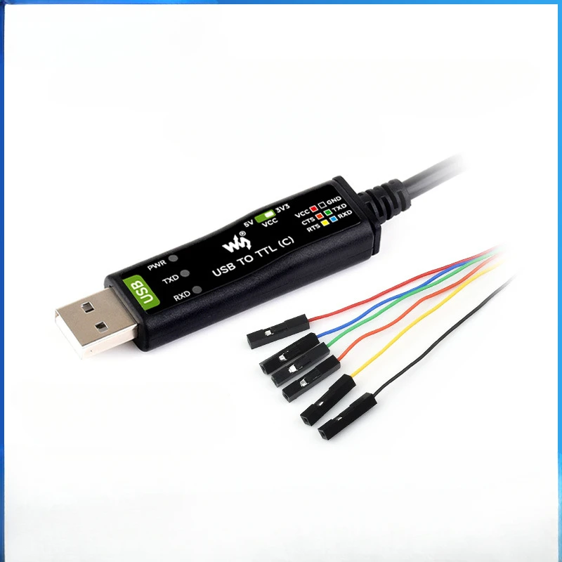 

Industrial USB to TTL Serial Cable FT232RNL Hardware Flow Control Serial Conversion Cable UART