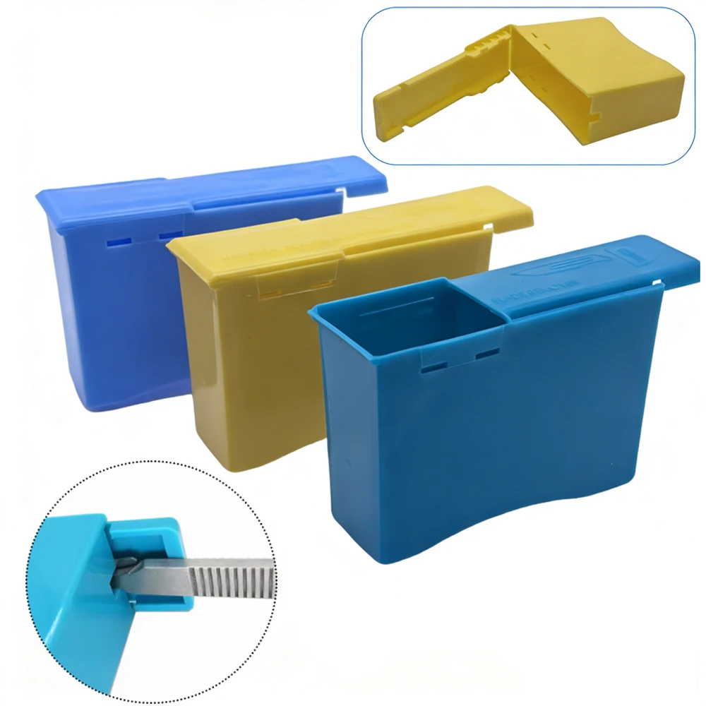 

Puncture Resistant Sharps Container for Discarded Blades Needles Dental and Medical Use