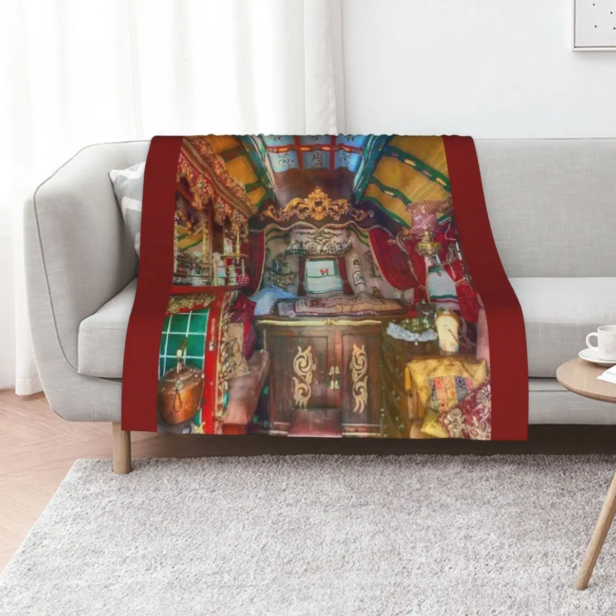 Gypsy Caravan Throw Blanket Bed warm for winter Plaid Thin Decorative Throw Blankets For Sofas Blankets