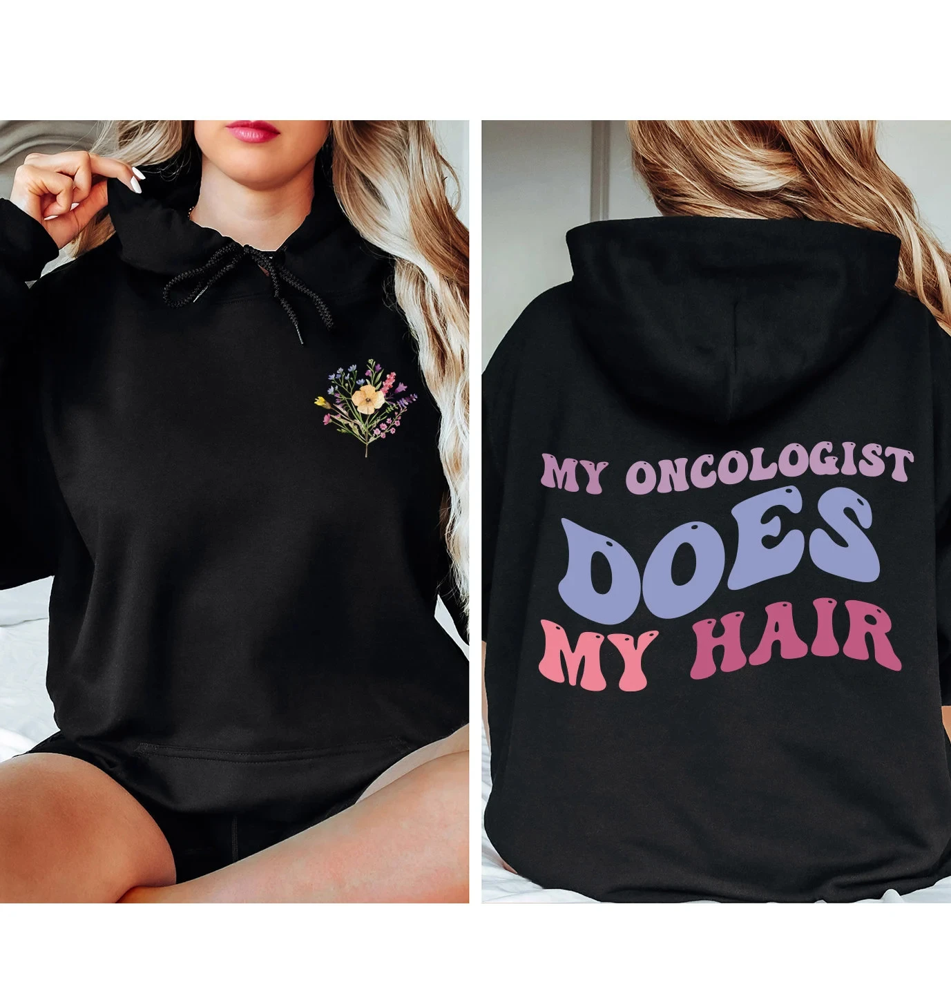 

Толстовка с капюшоном My Oncologist Does My Hair, мужская и женская толстовка с длинными рукавами, пуловер Y2k, топы, осенне-зимняя одежда, толстовки