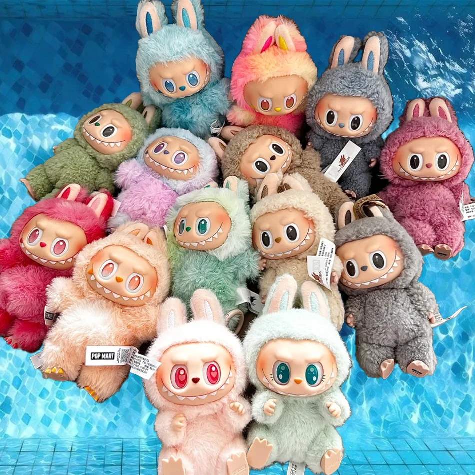 

Hot The Monsters Have A Seat Series Labubu Vinyl Plush Doll Blind Box Toy Action Figure Anime Model Mystery Box Gift Collection