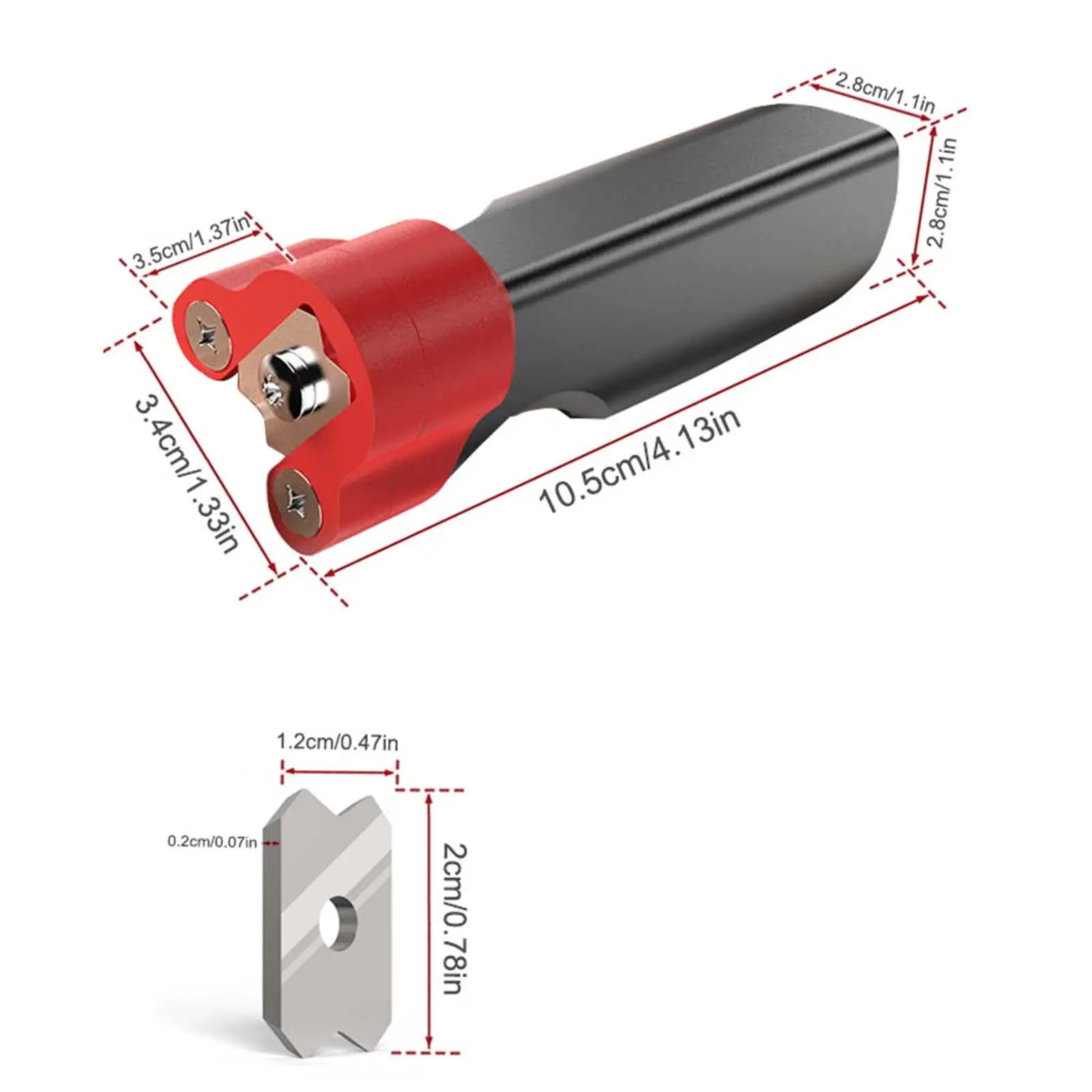 Houtbewerking Afkanten Gereedschap Set Board Trimmen Tool met R1 R1.5 R2 R3 Stalen Mes Hoge Sterkte Handmatige Ontbramen Tool