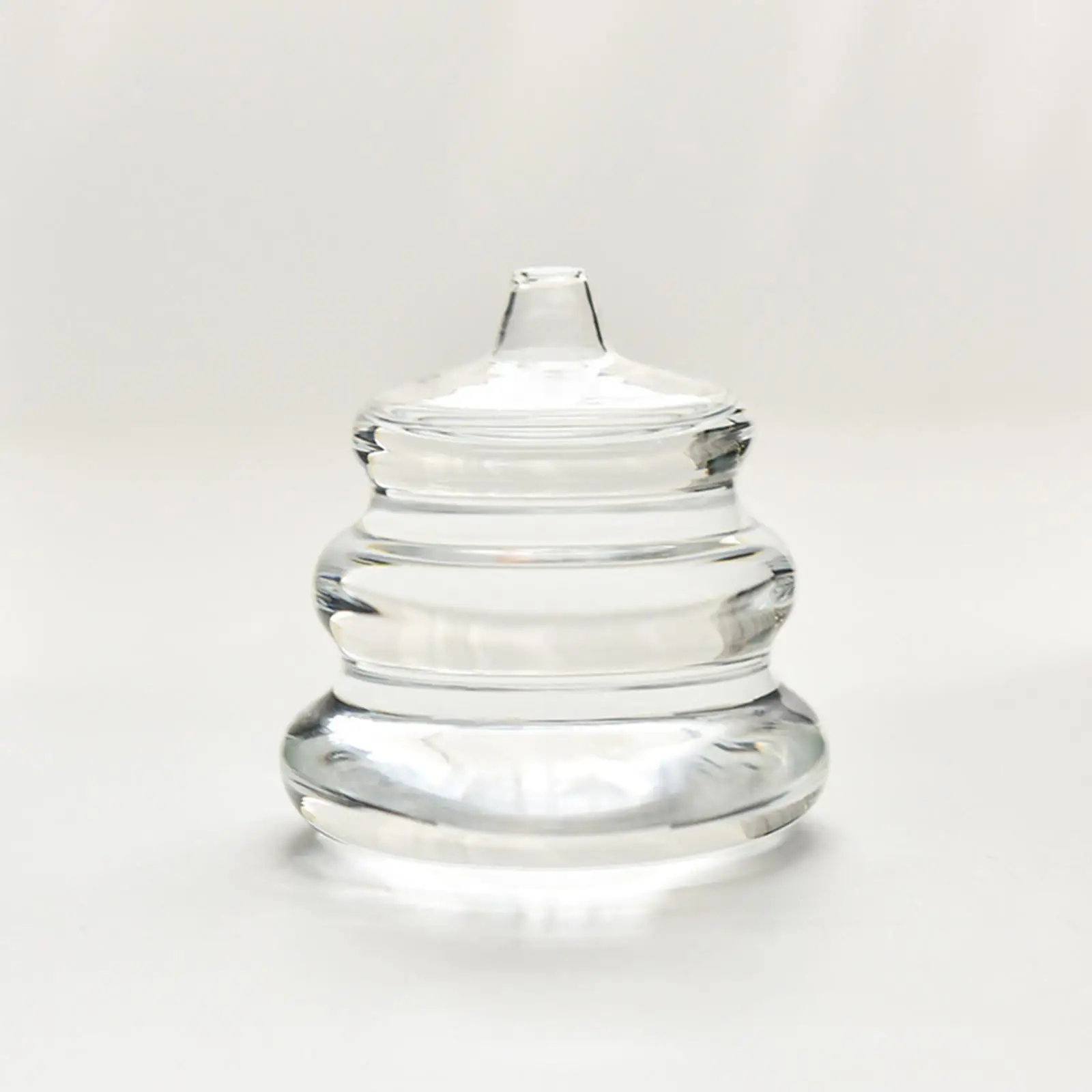 Glass Vase Flower Pot Desktop Vase Dried Flower Container Stem Bunch Holder for