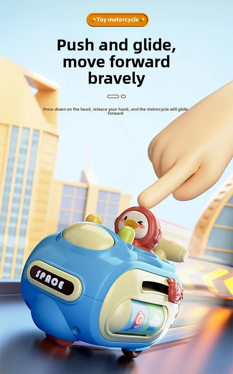 ของเล่นเด็กยอดนิยม: รถการ์ตูนทนแรงกระแทกและมอเตอร์ไซค์แบบใช้แรงขับเคลื่อน – ของขวัญที่เหมาะสำหรับเด็กผู้ชาย