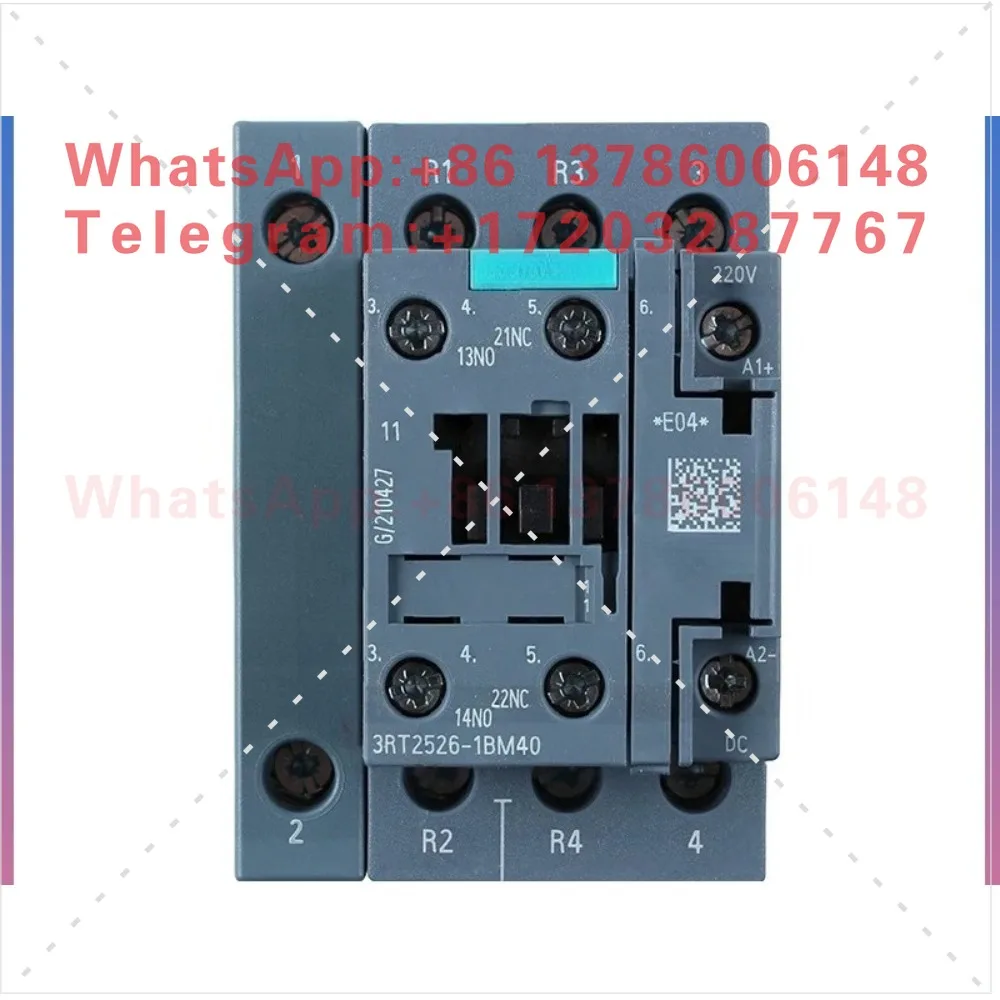 Contactor de accesorios para elevadores 3RT2526-1BM40/BP40 reemplaza a 3RT1526-1B, nuevo