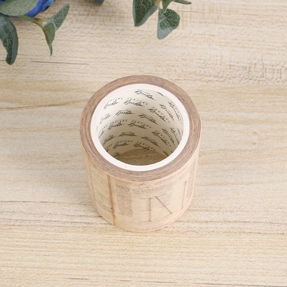 

2 Roll Gothic Washi Paper Tape Self Adhesive DIY Decorative Tape for Scrapbook Present Wrapping Planner Craft Supplies