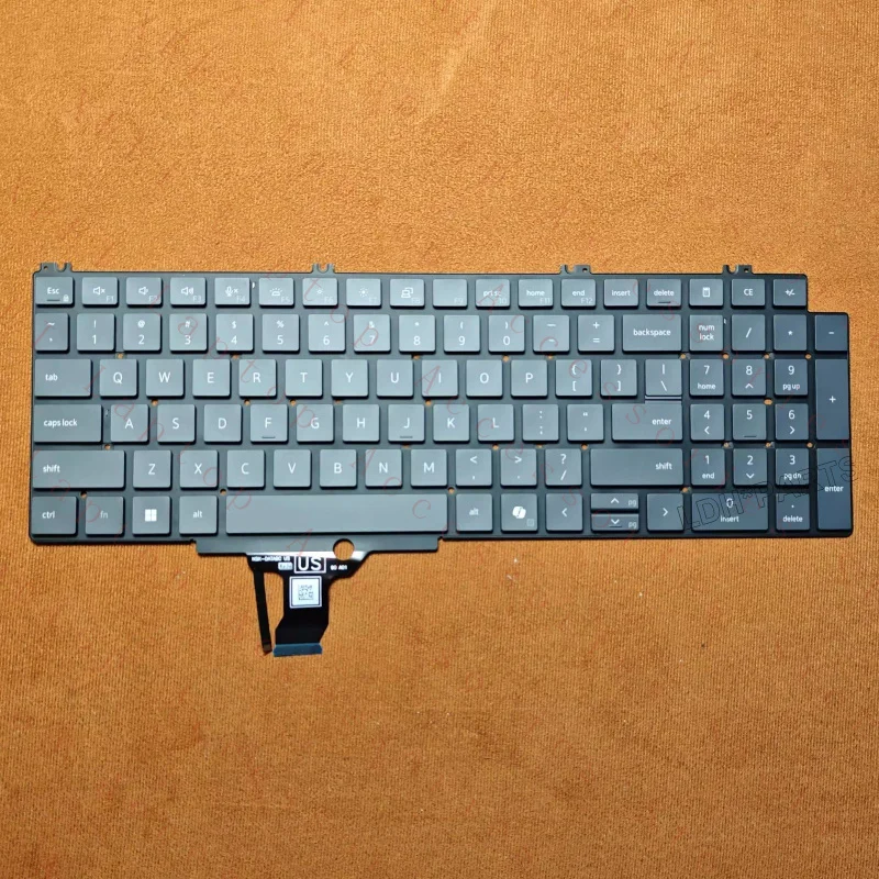 

C New for Dell Pro MAX 16 Laptop MC16250 MC16255 Plus MB16250 US Backlit Keyboard