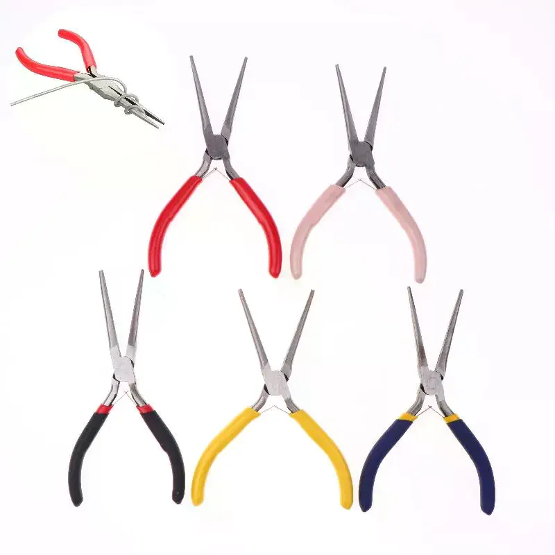 1Pcs Multifunction Long Nose Plier Mini Stripping Needle Pliers DIY Jewelry Pliers Small Plier Cutting Repair Hand Tools