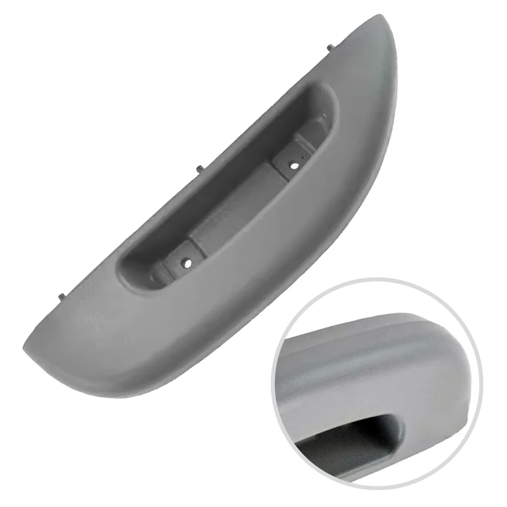 12376629 Gray Door Armrest Pull Handle Cover Front Left For Chevrolet Express -GMC-Savana 1996-2002 Direct Replacement Auto Part