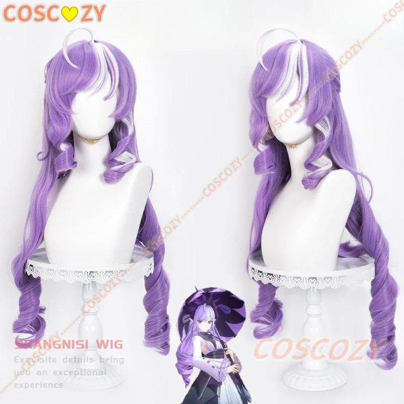 

CosplayAnime Uma Musume Cinderella Cosplay Wig Headwear Light White Hair Ears Halloween Party Women Girls Carnival Props