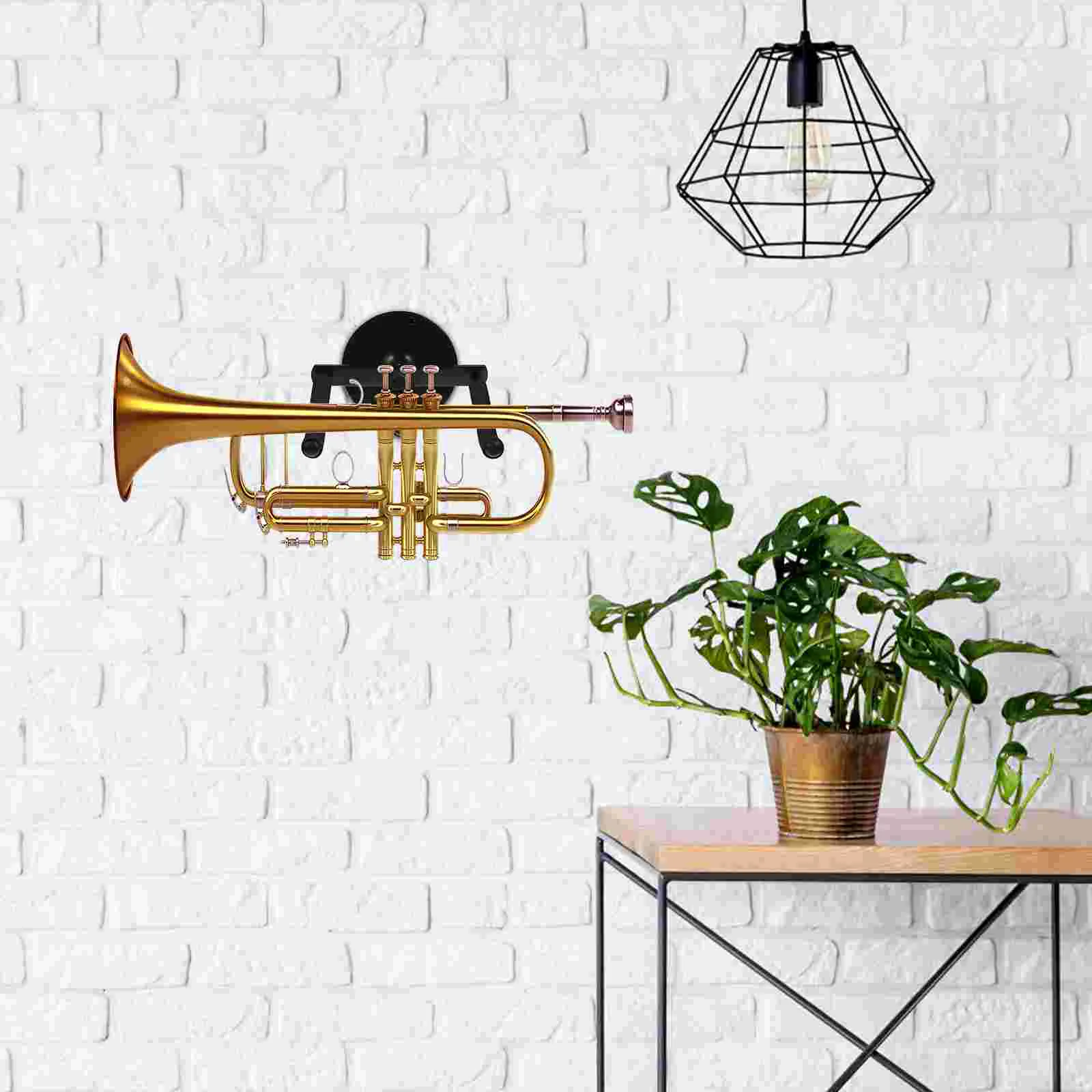 Durable Wall mounted Trumpet Hook Hanger Rack for Instrument Storage Stand Space saving and Convenient