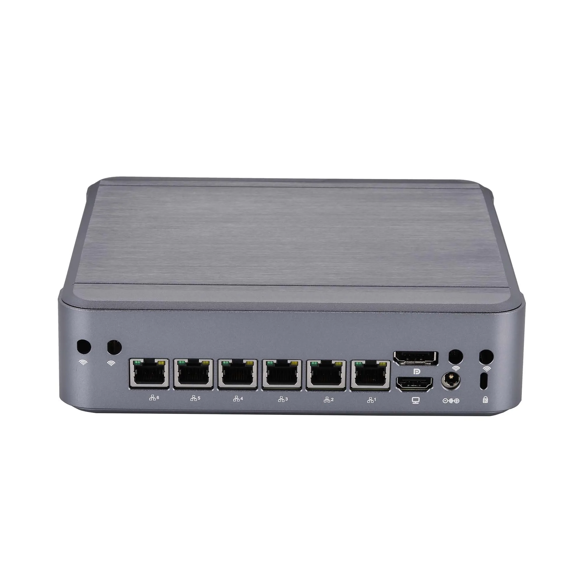 Qotom Industial Mini Pc Met Core I3 I5 I7,6 Lan I225 2.5Gb Pfsense Gateway Firewall Router