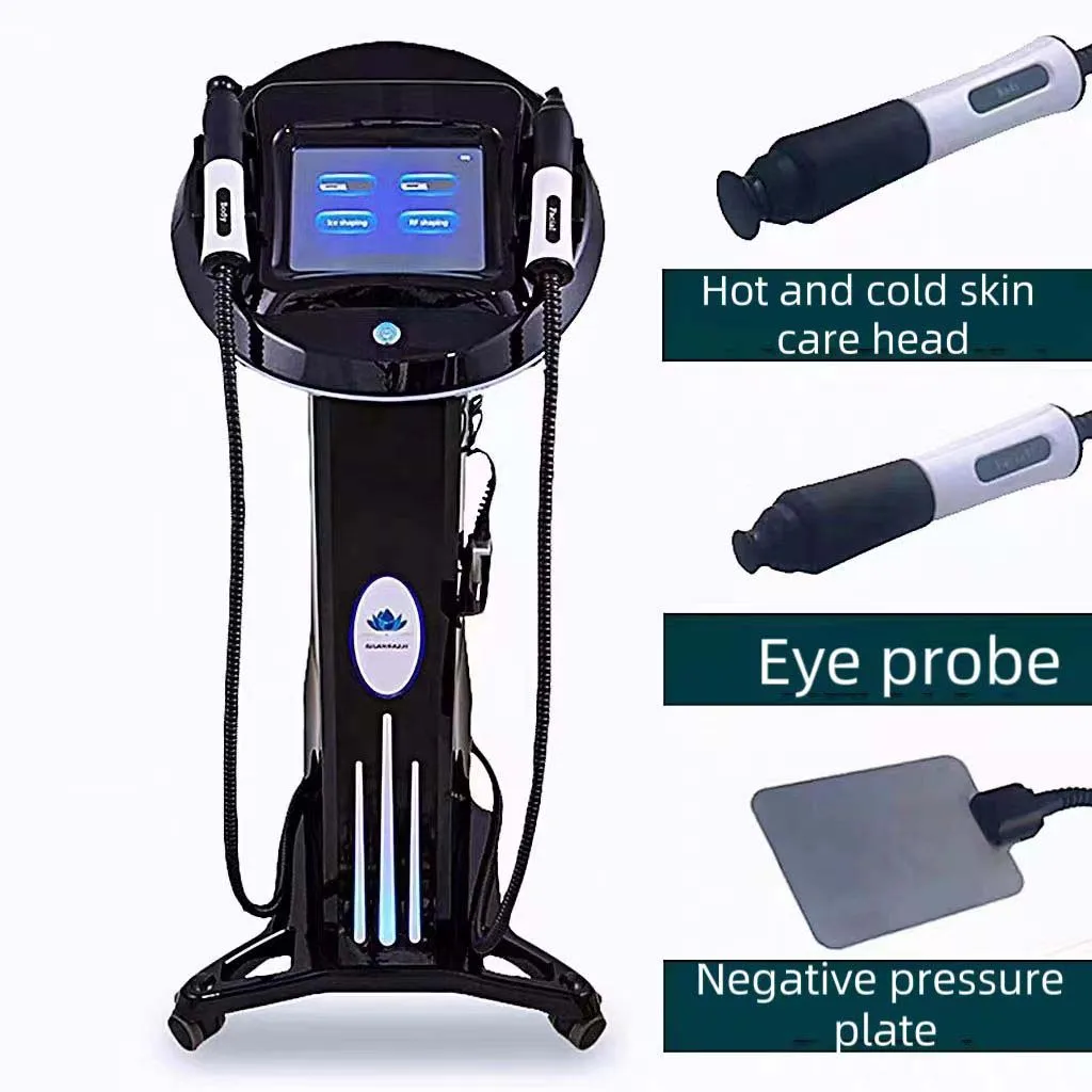 7 รุ่น 2 IN1 มัลติฟังก์ชั่น ICE Cool ร้อนเครื่องมืออัลตราโซนิก Anti-Wrinkle Face Lifting Facial Beauty Machine Salon Spa