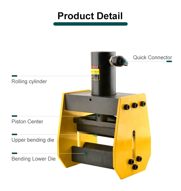 CB-200A Hydraulic Busbar Bending Machine Cu Al Bending Tool