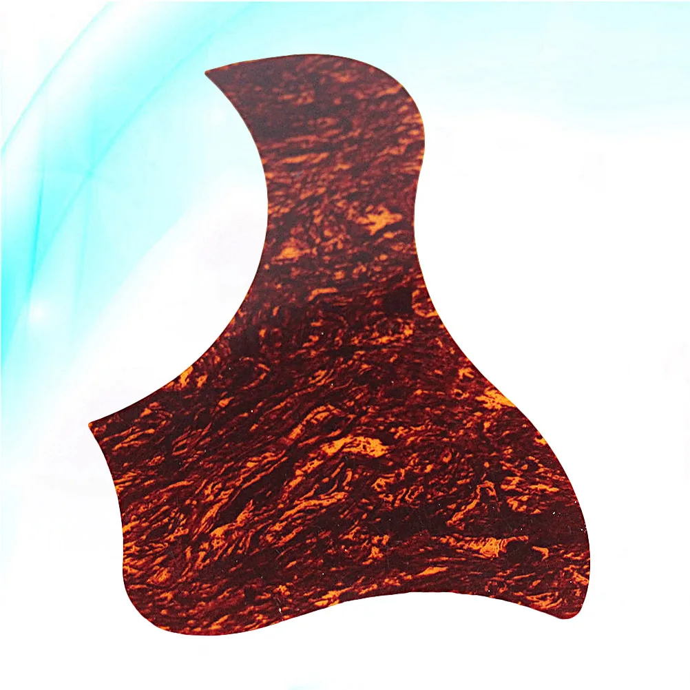 

Acoustic Guitar Pickguard Bird Style Dark Red Professional Self-Adhesive PVC Pick Guard Sticker Scratch Protection