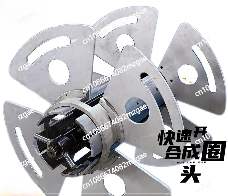 Ring forming machine reel, wire and cable reel head, cake reel for hollow wire reel, buy it and get a baffle winding machine.