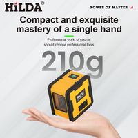 HILDA 2 Line Laser Level Backside with Magnet Laser Level Green Cross Laser Line Auto Leveling Laser Levels