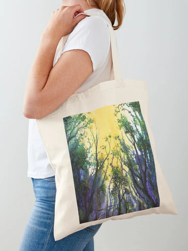 

Forest Light Tote Bag Canvas custom bags tote bag reusable grocery bags