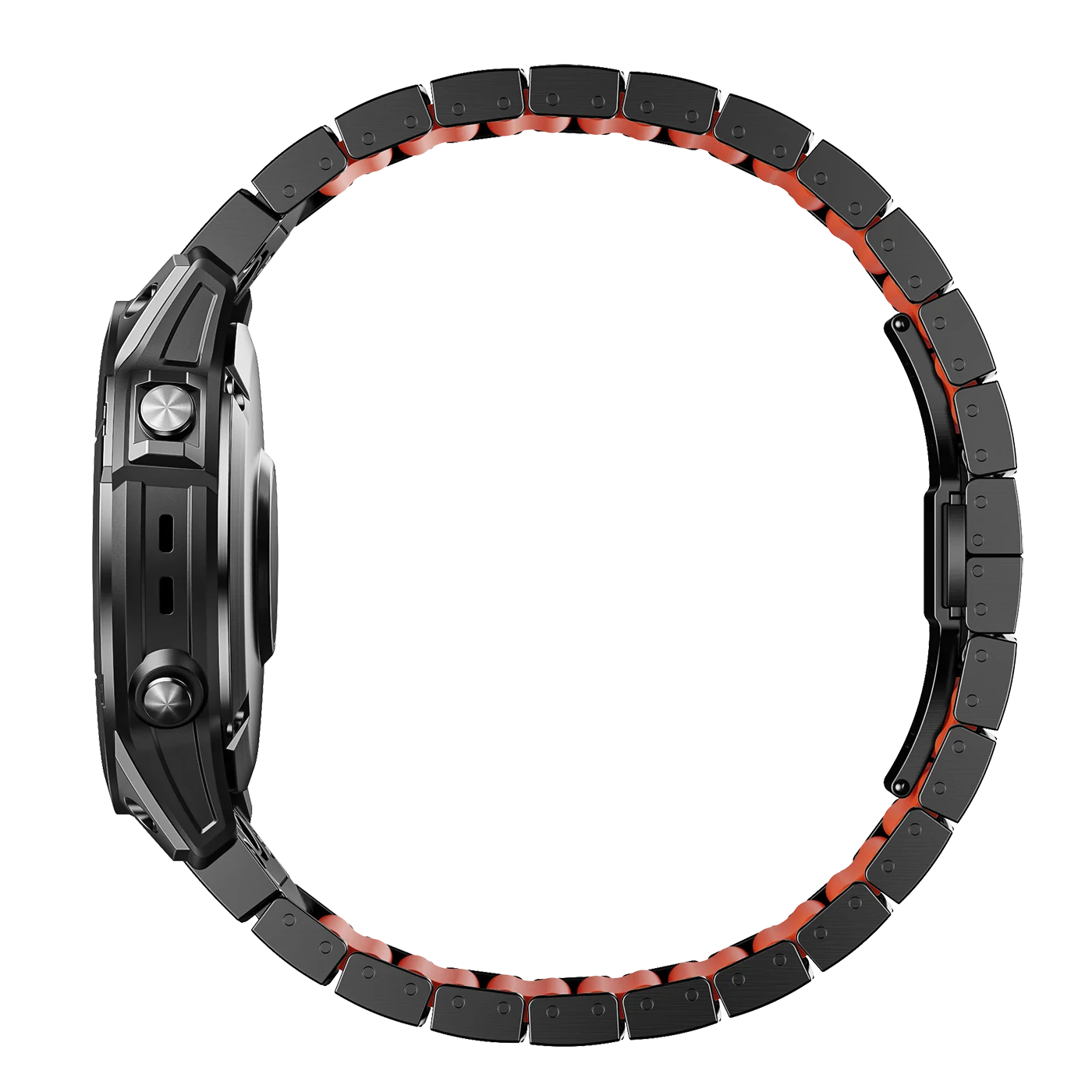 Official Same Style 22mm Two-Tone Titanium Alloy Band For Garmin Fenix8 7Pro 6 5Plus Tactix Instinct Forerunner Sports Strap