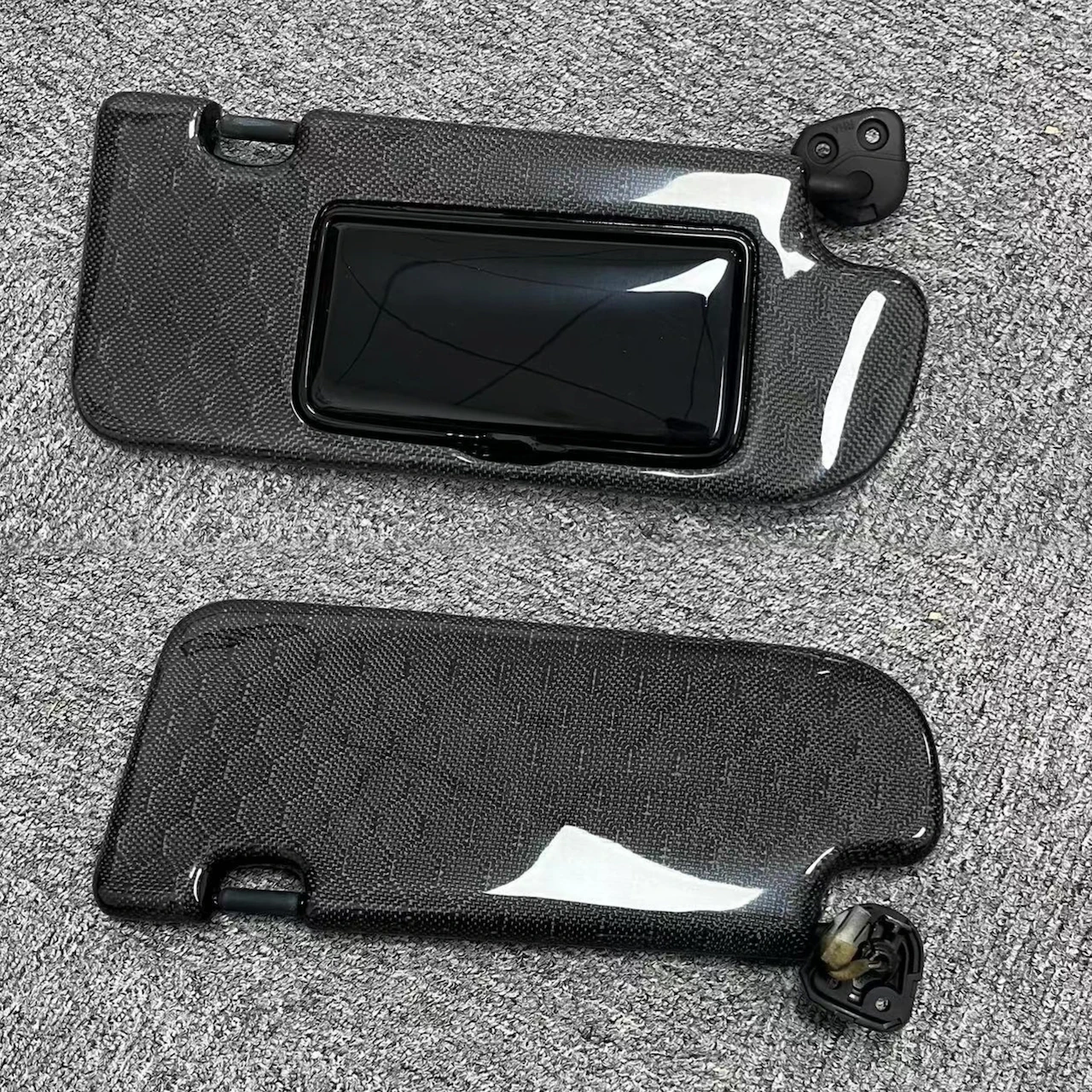 Sun Shields Fit For INFINITI Q50 2014-2017 Q50 2018+ G37 Real Carbon Fiber Honeycomb Carbon Sun Shields