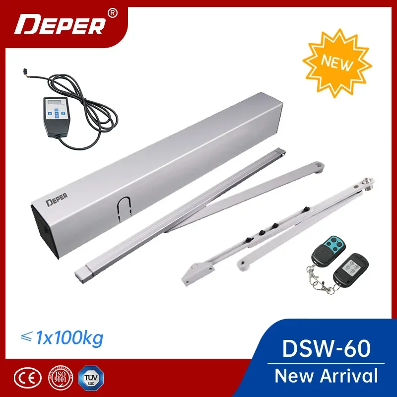 Deper Innovative DSW60 100kg Adjustable Automatic Swing Door Operator Electric Door Closer/Opener