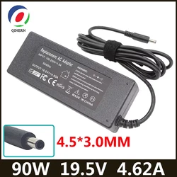Dell XPS 11 12 13 L321X L322X inspiron 12 14 15 24 vostro 20 전원 어댑터 용 19.5V 4.62A 90W 4.5*3.0mm AC 노트북 충전기
