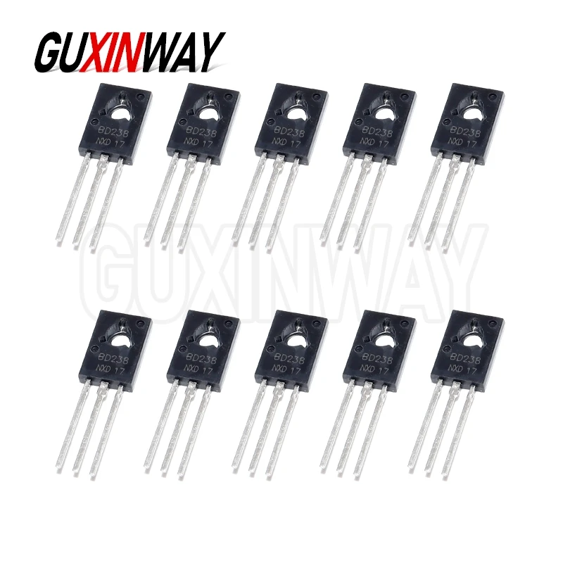10Pcs Brand new original TO126 BD238 BD237 BD681 BD682 TO-126 IC