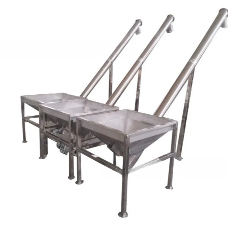 Screw Conveyor Small Stainless Steel Automatic Feeder Granular Powder Jiaolong Elevator Feeder